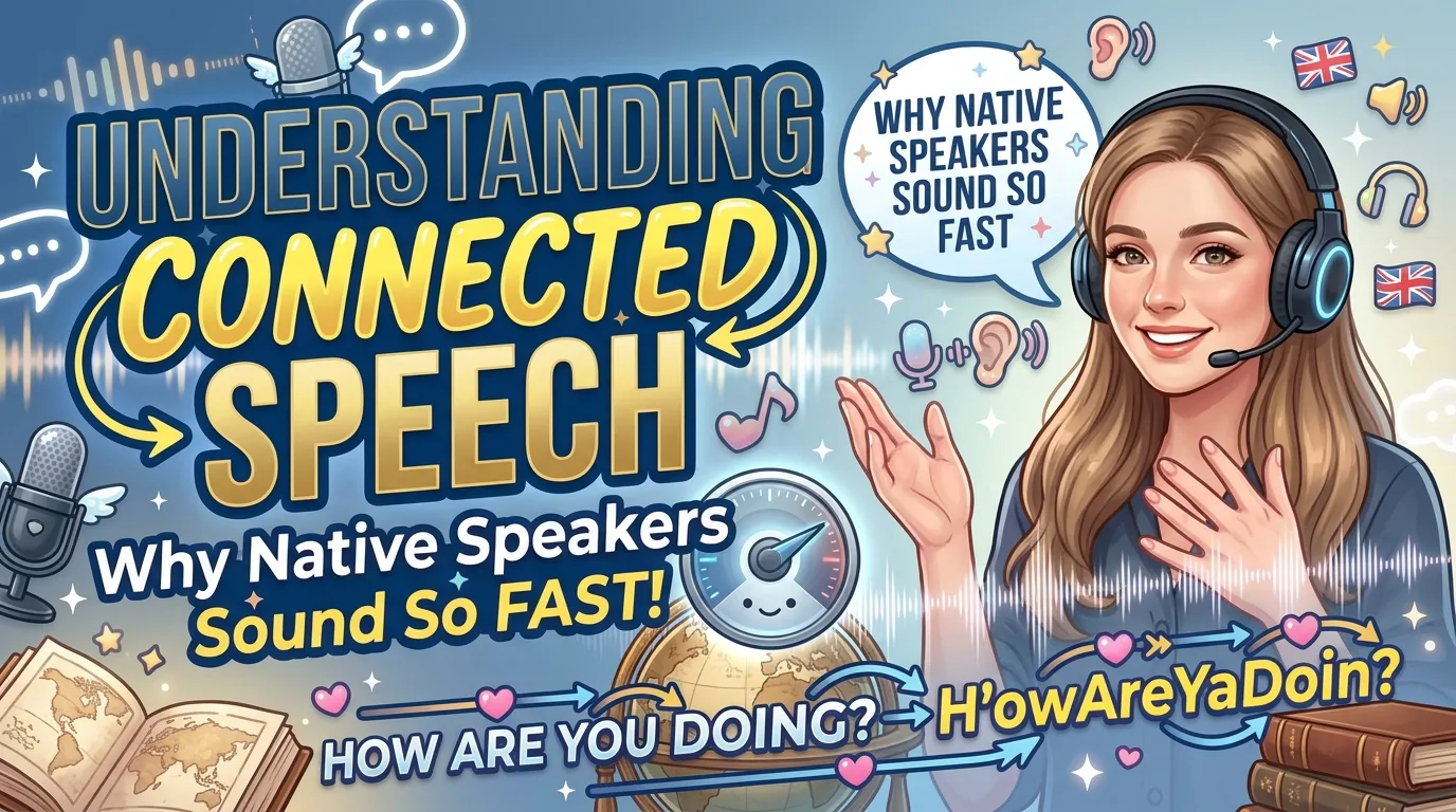 Understanding Connected Speech: Why Native Speakers Sound So Fast
